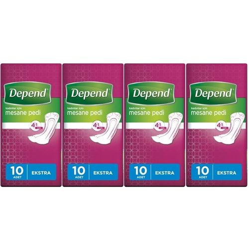 Depend Mesane Pedi Kadın Ekstra 40 Adet
