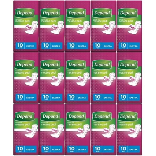 Depend Mesane Pedi Kadın Ekstra 150 Adet