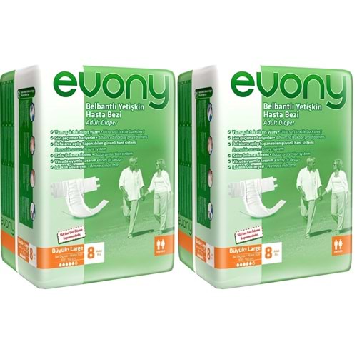 Evony Hasta Bezi Bel Bantlı Ekonomik Pk Büyük-L 16 Adet