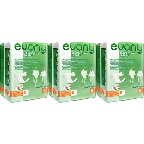 Evony Hasta Bezi Bel Bantlı Ekonomik Pk Büyük-L 24 Adet