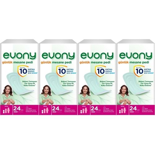 Evony Günlük Mesane Pedi Uzun 96 Adet (4PK*24)