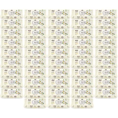Fibril Islak Havlu Mendil 90 Yaprak Gizemli Yasemin Plastik Kapaklı (48 Li Set) 4320 Yaprak