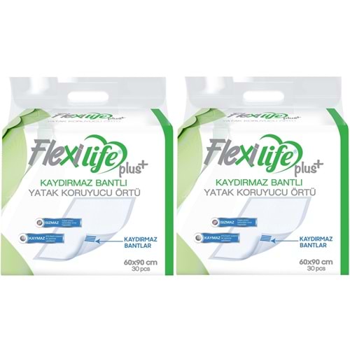 Flexi Life Hasta Alt Açma Yatak Koruyucu Örtü 60*90CM 60 Adet Kaydırmaz