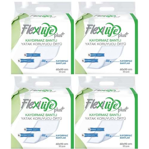 Flexi Life Hasta Alt Açma Yatak Koruyucu Örtü 60*90CM 120 Adet Kaydırmaz