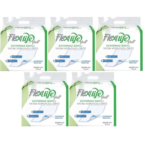 Flexi Life Hasta Alt Açma Yatak Koruyucu Örtü 60*90CM 150 Adet Kaydırmaz
