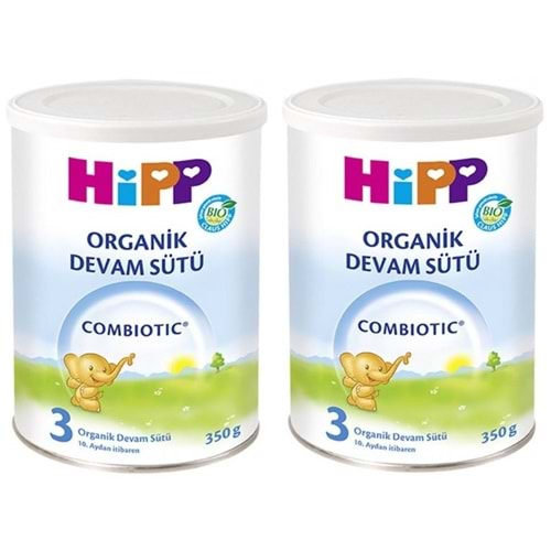 Hipp Organik Combiotic Bebek Sütü 350GR No:3 (2 Li Set)