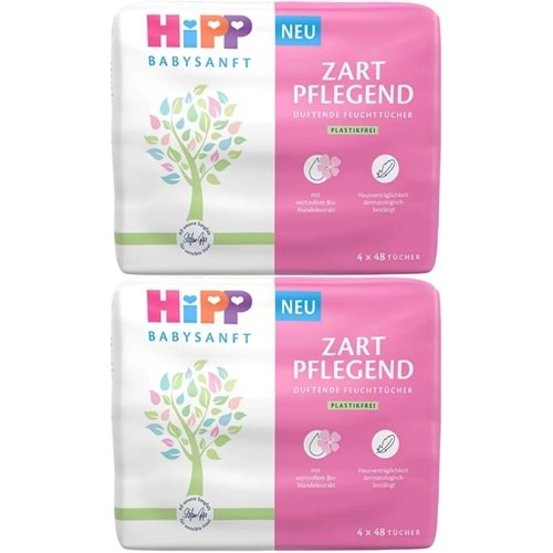 Hipp Baby Sanft Islak Havlu Mendil 48 Yaprak Klasik 6 Lı Set (2PK*3) 288 Yaprak
