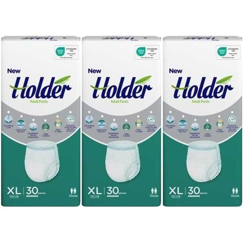 Holder Emici Külot Hasta Bezi Extra Large-XL 90 Adet (3PK*30)