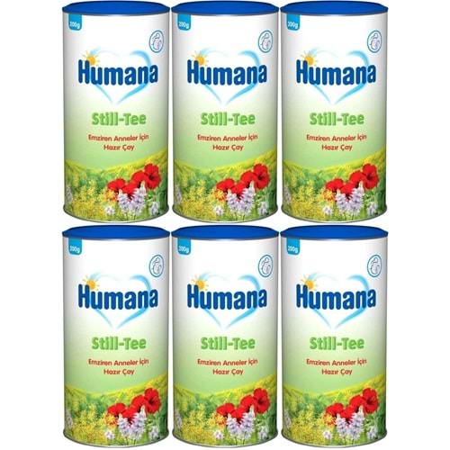 Humana Still Tee Çay 200Gr Emziren Anneler 6 Lı Set