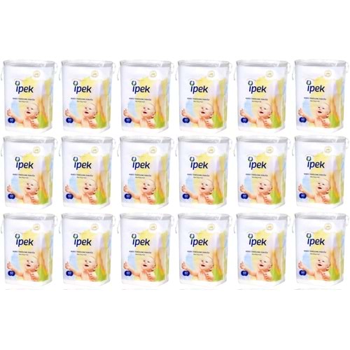 İpek Bebek Temizleme Pamuğu 1080 Adet (18Pk*60)