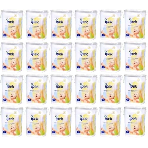 İpek Bebek Temizleme Pamuğu 1440 Adet (24Pk*60)