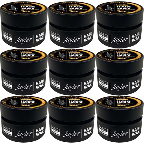 Jagler Süper Wax 150ML Shine Look - Parlak Görünüm (9 Lu Set)