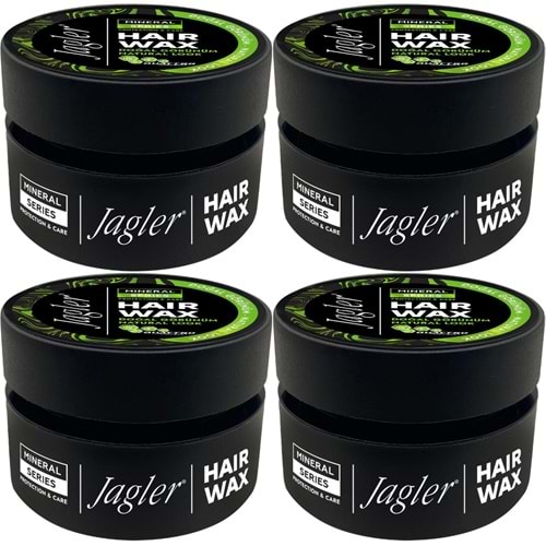 Jagler Süper Wax 150ML Natural Look - Doğal Görünüm (4 Lü Set)