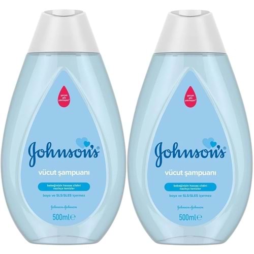 Johnsons Baby Vücut Şampuanı 500ML (2 Li Set)