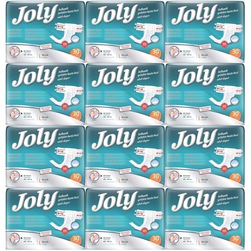 Joly Yetişkin Bezi Bel Bantlı L - Büyük - Large 360 Adet