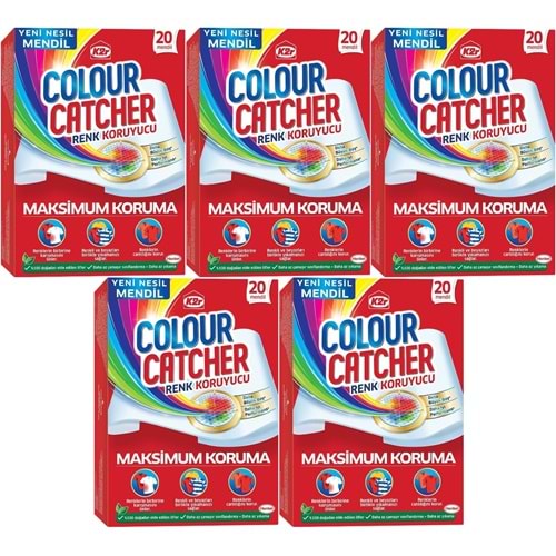 K2R Colour Catcher Renk Koruyucu Mendil 100 Lü Ekonomik Pk (5PK*20)