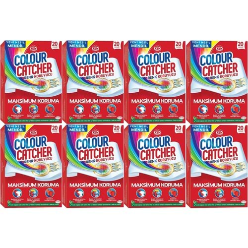 K2R Colour Catcher Renk Koruyucu Mendil 160 Lı Ekonomik Pk (8PK*20)