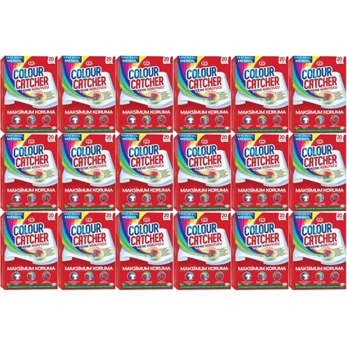 K2R Colour Catcher Renk Koruyucu Mendil 360 Lı Ekonomik Pk (18PK*20)