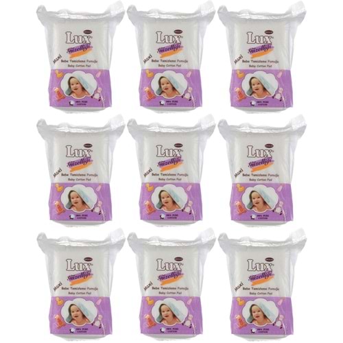 Lüx Bebek Temizleme Pamuğu 540 Adet (9Pk*60)