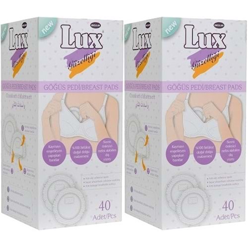 Lux Göğüs Pedi 80 Adet (2PK*40)