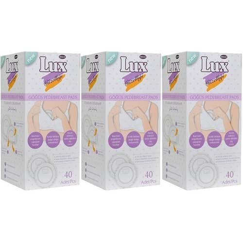 Lux Göğüs Pedi 120 Adet (3PK*40)