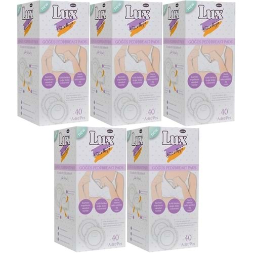 Lux Göğüs Pedi 200 Adet (5PK*40)