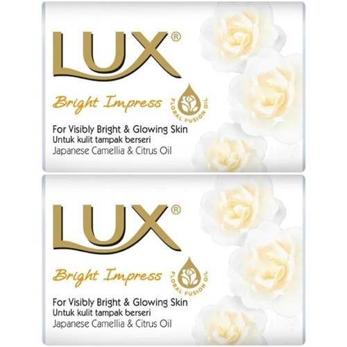 Lux Sabun 80GR Bright Impress (Etkileyici Parlaklık) (2 Li Set)