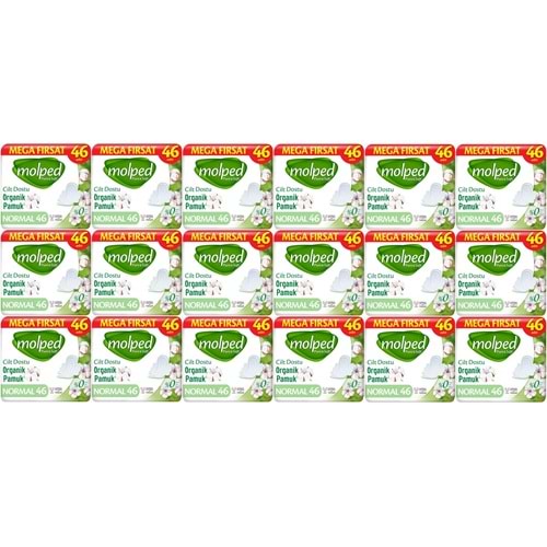 Molped Pure&Soft Hijyenik Ped Normal 828 (18PK*46) Adet Mega Pk