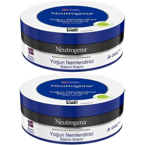 Neutrogena Norveç Formülü Yoğun Bakım Kremi 200ML (2 Li Set)
