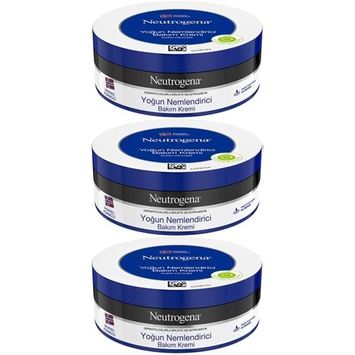 Neutrogena Norveç Formülü Yoğun Bakım Kremi 200ML (3 Lü Set)