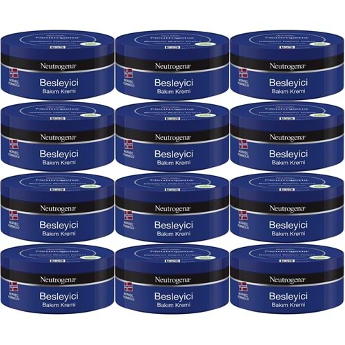 Neutrogena Norveç Formülü Besleyici Bakım Kremi 200ML (12 Li Set)