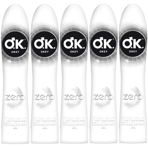 Okey Kayganlaştırıcı Jel 100ML Zero (5 Li Set)