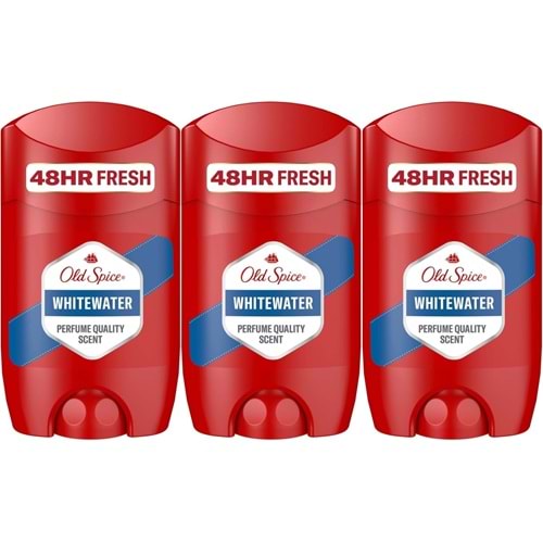 Old Spice WhiteWater Stick Roll-On Men/Erkek Deodorant 50ML (3 Lü Set)