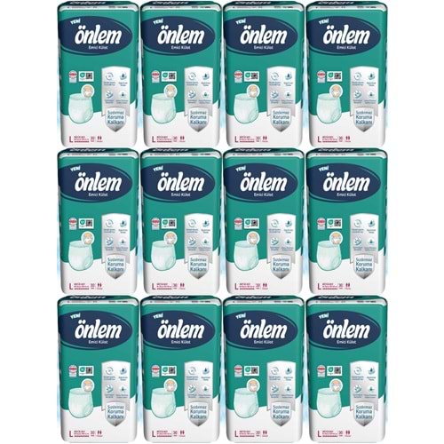 Önlem Emici Külot Yetişkin Bezi L - Large - Büyük 360 Adet (12PK*30)