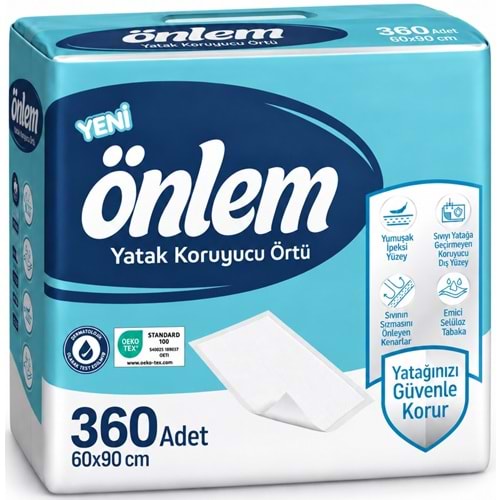 Önlem Yatak Koruyucu Örtü 60*90 CM 360 Adet