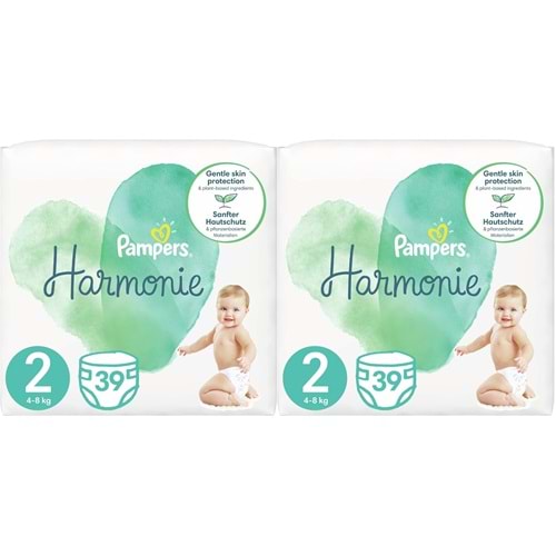Prima Pampers Harmonie Bebek Bezi Beden:2 (4-8KG) Mini 78 Adet Ekonomik Ultra Fırsat Pk