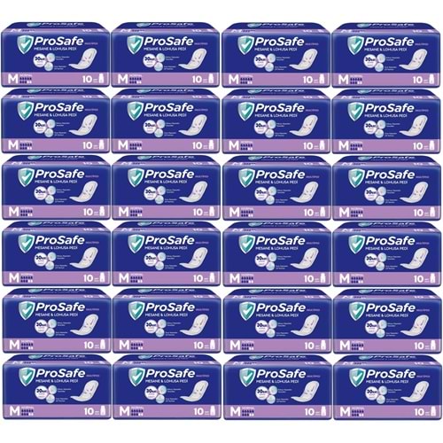 Prosafe Mesane & Lohusa Pedi M-Orta Normal 240 Adet (24PK*10)