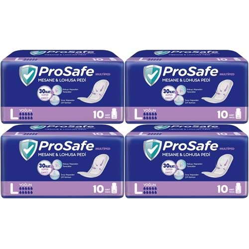 Prosafe Mesane & Lohusa Pedi L-Büyük Yoğun 40 Adet (4PK*10)