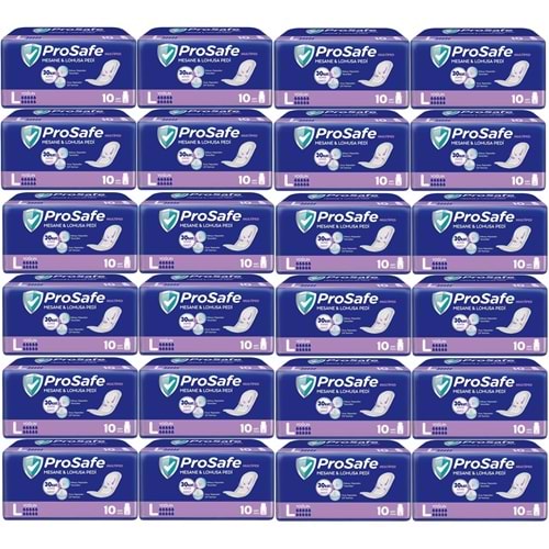 Prosafe Mesane & Lohusa Pedi L-Büyük Yoğun 240 Adet (24PK*10)