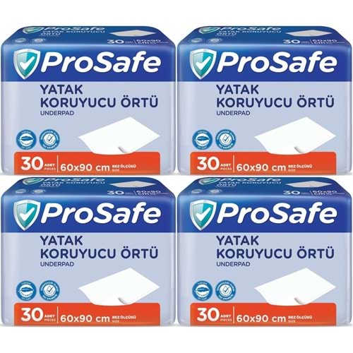 Prosafe Hasta Alt Açma Yatak Koruyucu Örtü 60*90CM 120 Adet (4PK*30)