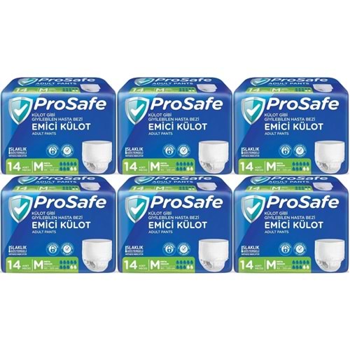 Prosafe Emici Külot Hasta Bezi M - Orta - Medium 84 Adet (6PK*14)
