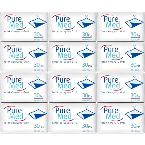 Puremed Hasta Yatak Koruyucu 60*90CM 360 Adet (12PK*30)