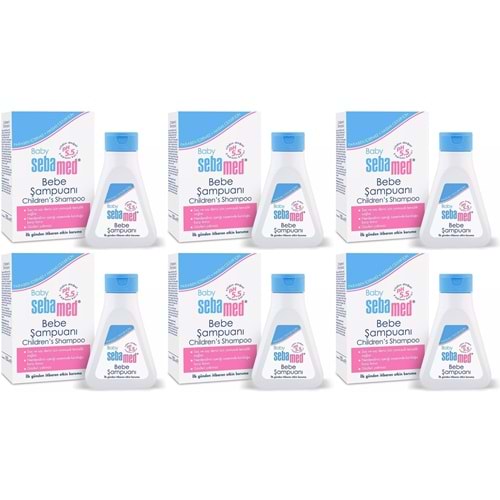 Sebamed Bebek Şampuanı 150ML Yeni Doğan (6 Lı Set)