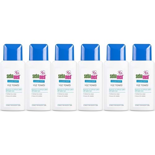 Sebamed Clear Face Temizleyici Yüz Toniği 150ML (6 Lı Set)