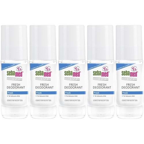 Sebamed Roll-On 50ML Fresh (5 Li Set)