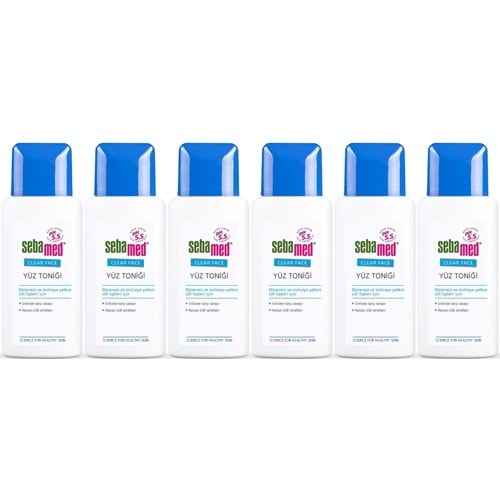 Sebamed Clear Face Yüz Temizleyici Toniği 200ML (6 Lı Set)