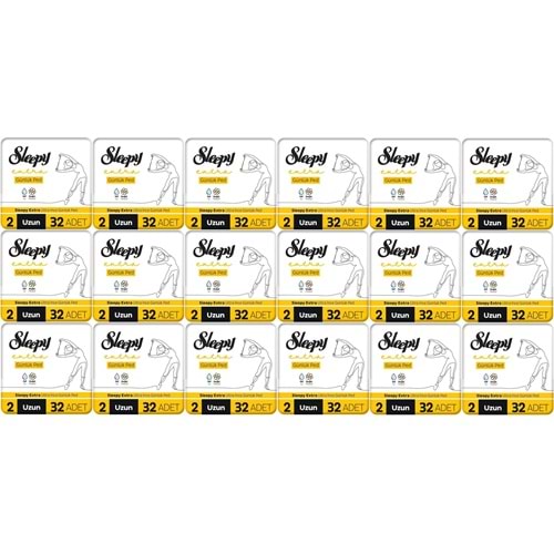 Sleepy Extra Günlük Ped Uzun 576 Adet Standart Pk (18PK*32)