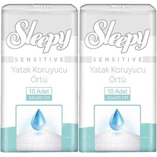 Sleepy Hasta Yatak Koruyucu 60*90CM 20 Adet (2PK*10)