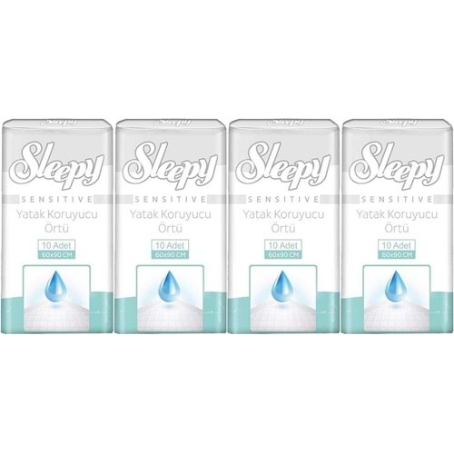 Sleepy Hasta Yatak Koruyucu 60*90CM 40 Adet (4PK*10)