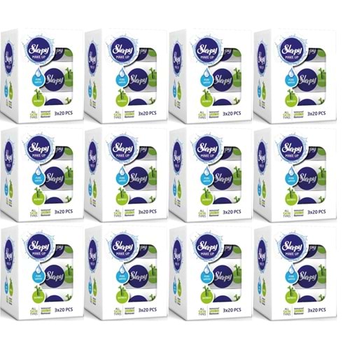 Sleepy Yüz Temizleme Havlusu Bamboo Make Up 720 Yaprak (36PK*20)